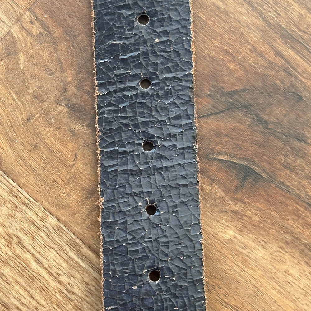Ed Hardy Black Belt with Colorful Graphics Vintage - Picture 6 of 16